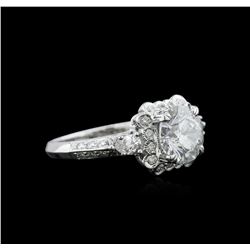 2.57ctw Diamond Ring - 18KT White Gold