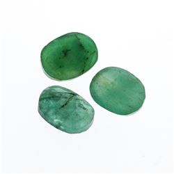 3.53cts. Oval Cut Natural Emerald Parcel