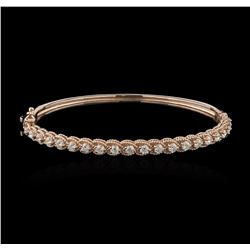 14KT White Gold 1.33ctw Diamond Bracelet