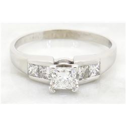 1.15ctw Diamond Ring - 14KT White Gold