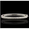 Image 1 : 14KT White God 1.31ctw Diamond Bracelet