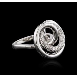 14KT White Gold 0.28ctw Diamond Ring