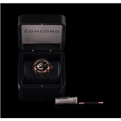 Concord 18KT Rose Gold C1 Worldtimer Watch