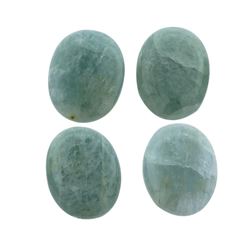 52.62cts Oval Cut Oval Cabochon Cut Natural Aquamarine Parcel