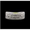Image 2 : 0.54ctw Diamond Ring - 14KT White Gold