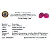 Image 2 : 11.59ctw Oval Mixed Ruby Parcel