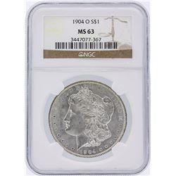 1904-O NGC MS63 Morgan Silver Dollar
