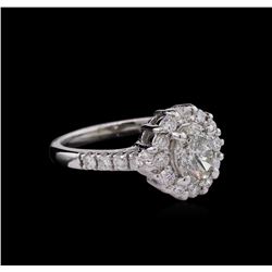 1.86ctw Diamond Ring - 14KT White Gold