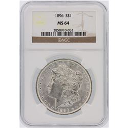 1896 NGC MS64 Morgan Silver Dollar