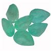 Image 1 : 4.14ctw Pear Mixed Emerald Parcel