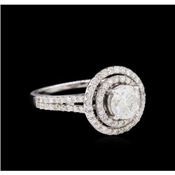 14KT White Gold 1.78ctw Diamond Ring