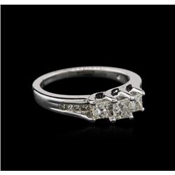 1.00ctw Diamond Ring - 14KT White Gold