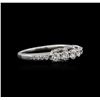 Image 1 : 14KT White Gold 0.75ctw Diamond Ring