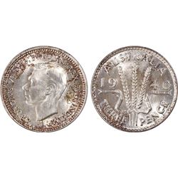 1940-41 Melbourne Mint Silver Specimen Set