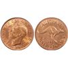 Image 1 : 1948 Australian KGVI Half Penny - PCGS MS 64RD