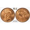 Image 1 : 1951PL Australian KGVI Half Penny - PCGS MS 66RD