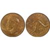 Image 1 : 1940 Australian KGVI Penny - PCGS MS 63RB