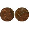 Image 1 : 1955Y. Australian QEII Penny - PCGS MS 64RB