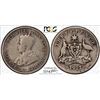 Image 1 : 1922/1 Australian KGV Overdate Threepence - PCGS VG 08