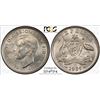 1939 Australian KGVI Sixpence - PCGS MS 65