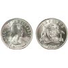 1962 Australian KGVI Sixpence - PCGS MS 67