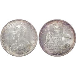 1915H Australian KGV Shilling - PCGS MS 62