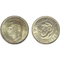 1948 Australian KGVI Shilling - PCGS MS 65