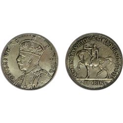 1934-5 Melbourne Centenary Florin - PCGS MS 65
