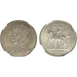 1934-5 Melbourne Centenary Florin - NGC MS 66