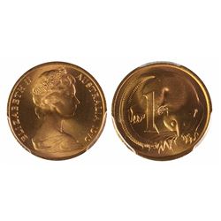 1979 Australian One Cent - PCGS MS 68RD