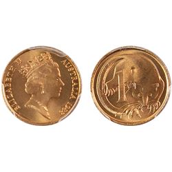 1988 Australian One Cent - PCGS MS 67RD