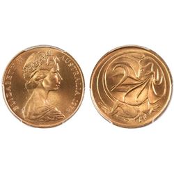 1978 Australian Two Cent - PCGS MS 67RD