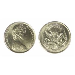 1978 Australian Five Cent - PCGS MS 65