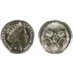 2004 Australian Five Cent - PCGS MS 69