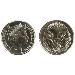 2008 Australian Five Cent - PCGS MS 69