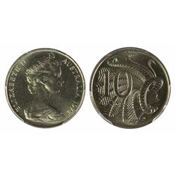 1978 Australian Ten Cent - MS 67
