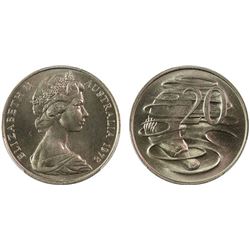 1978 Australian Twenty Cent - PCGS MS 67