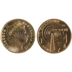 2006S Australian "Television" One Dollar - PCGS MS 67