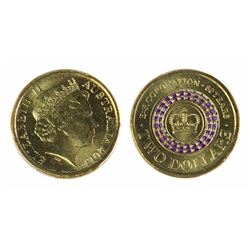 2013 Australian "Coronation" Two Dollar - PCGS MS 64