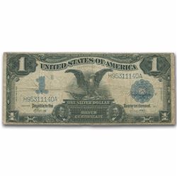1899 $1.00 Silver Certificate Black Eagle Fine (FR#235)