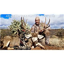 Arizona – 4 Day – Archery Mule Deer and Javelina Hunt for One Hunter