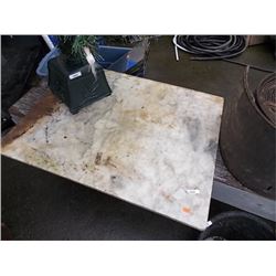 SLAB OF MARBLE