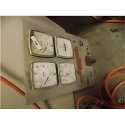 PANEL WITH GUAGES AND KEY START