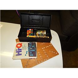 CHINEESE CHECKERS, DOMINO'S, HiQ ETC GAMES