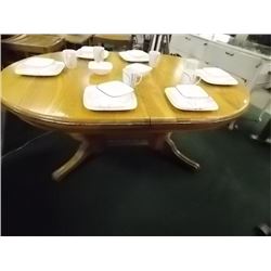 SOLID OAK - TRESSLE BASE TABLE