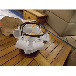 TEA SET - 13 PC - WITH STAND