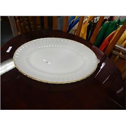 LARGE MILK GLASS PLATTER