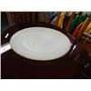 Image 1 : LARGE MILK GLASS PLATTER