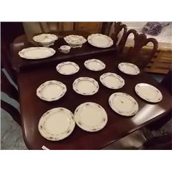 VINTAGE DISHES - 15PC TTL - OASIRIS -ALFRED MEAKIN