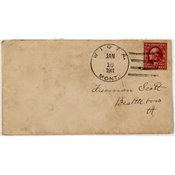 Two-Year Post Office Cover: Wiota, Valley County